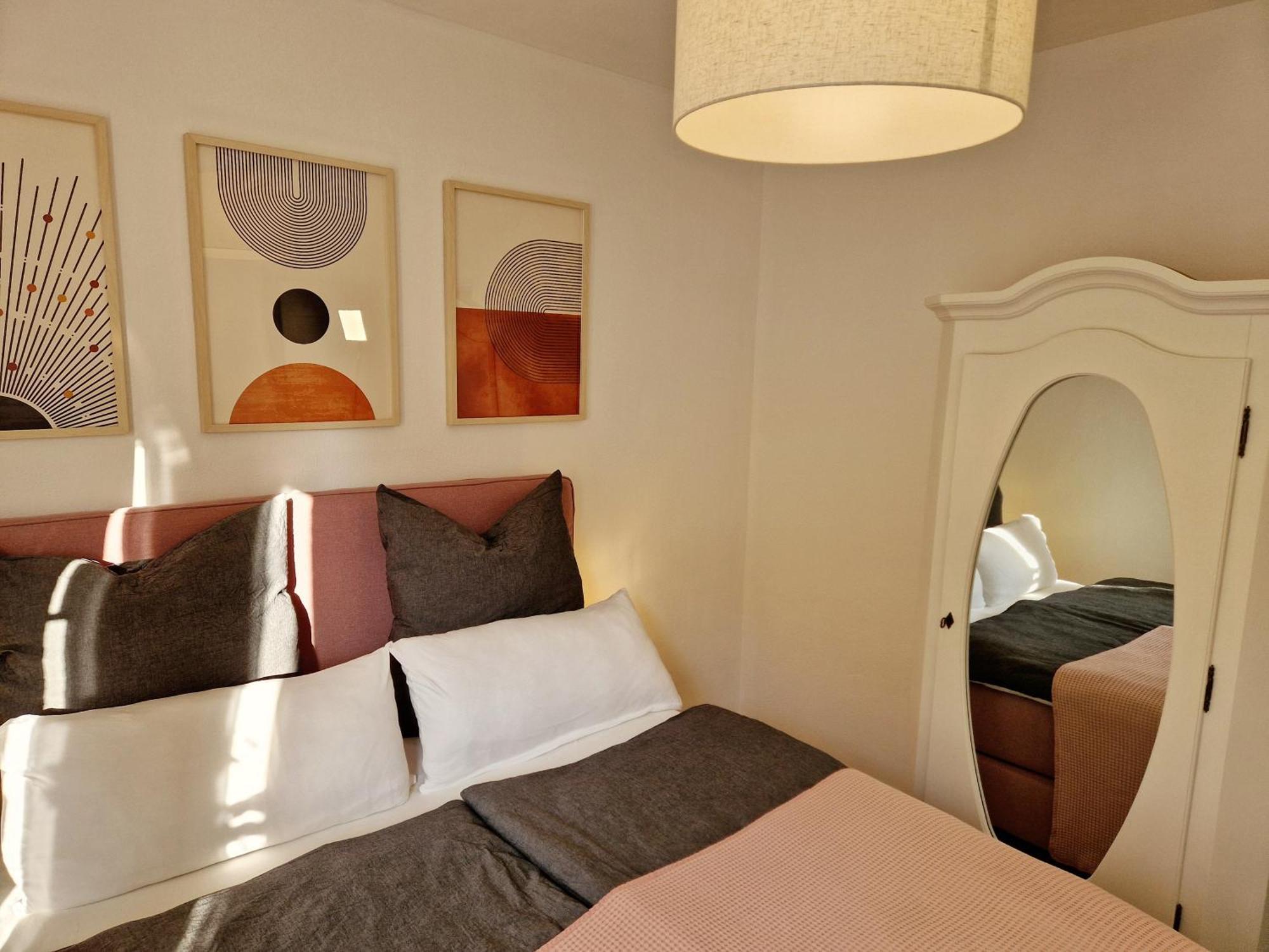 Ferienwohnung Sonnenhang Im Boho-Stil Mit Balkon เมอเนอเซ ภายนอก รูปภาพ