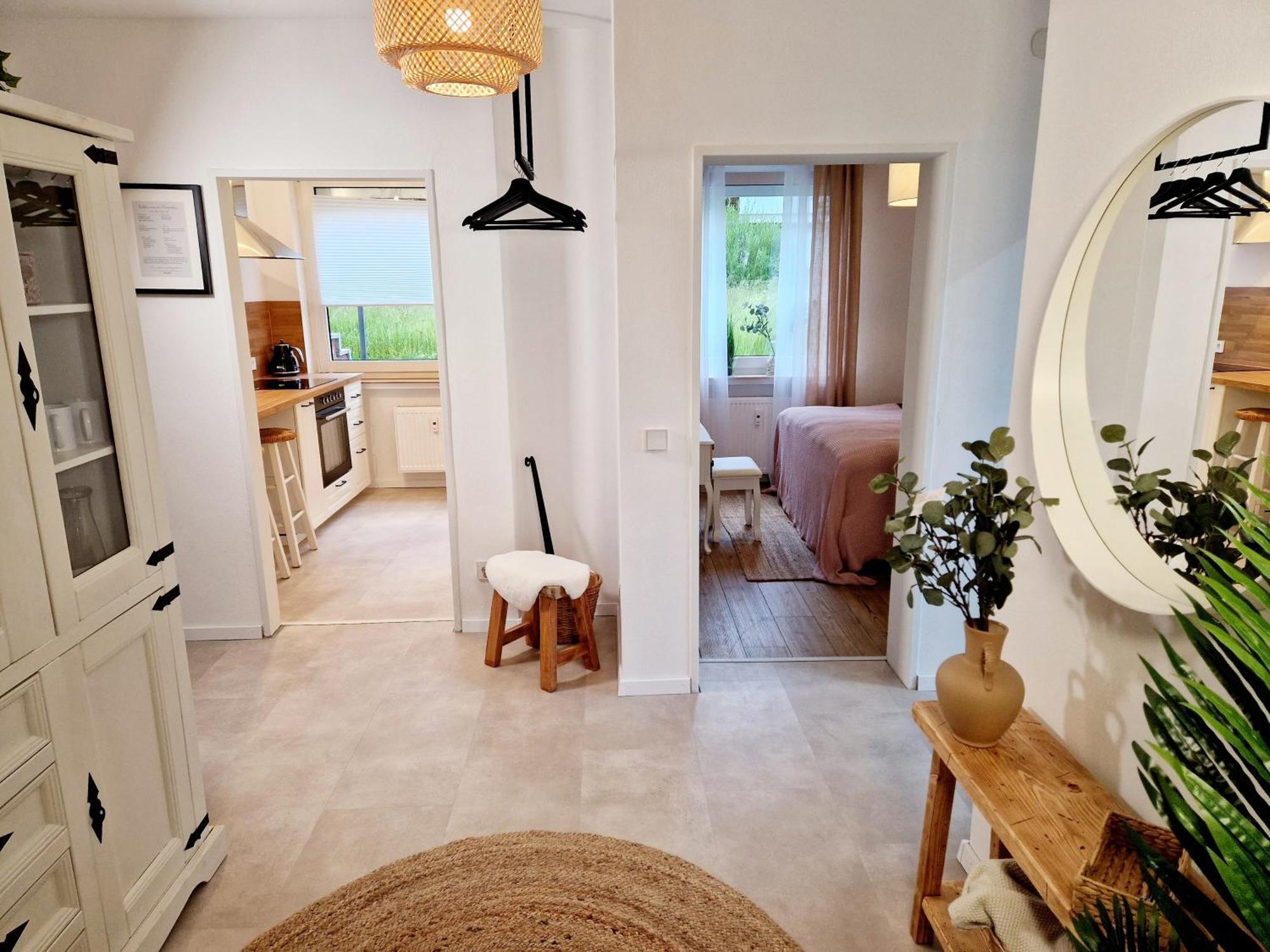 Ferienwohnung Sonnenhang Im Boho-Stil Mit Balkon เมอเนอเซ ภายนอก รูปภาพ